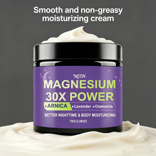 Magnesium 30X Power Cream – Anti-Aging Face & Body Moisturizer